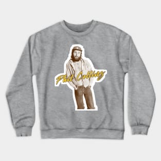 Phil Collins / Genesis --- Retro Fanart Design Crewneck Sweatshirt